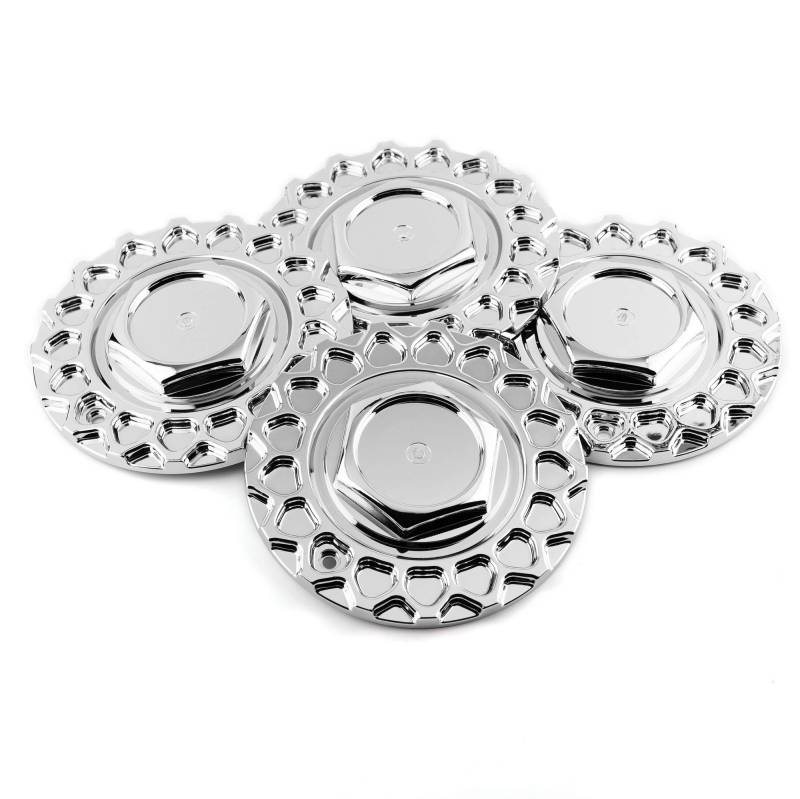 4 x 168mm Radnabenkappen Silber Nabenkappen Felgendeckel für BBS 09.24.004 09.24.028 von Rhinotuning