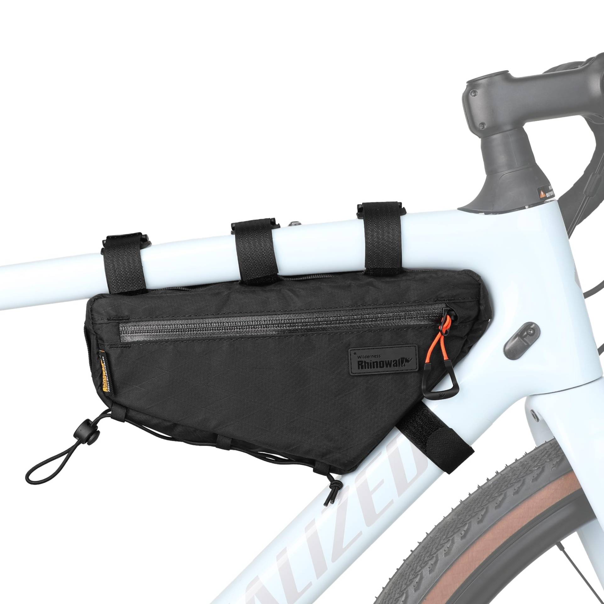 Rhinowalk Fahrrad Rahmentasche Wasserdicht Rohrtasche Oberrohrtaschen Triangeltasche Dreieck Fahrradtasche für Mountainbike Rennrad Fahrradzubehör von Rhinowalk