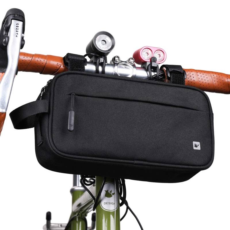 Rhinowalk Multifunktional Fahrrad Lenkertasche Wasserdicht Rahmentasche Oberrohrtasche Fahrradtasche Umhängetasche Handtasche Bauchtasche von Rhinowalk