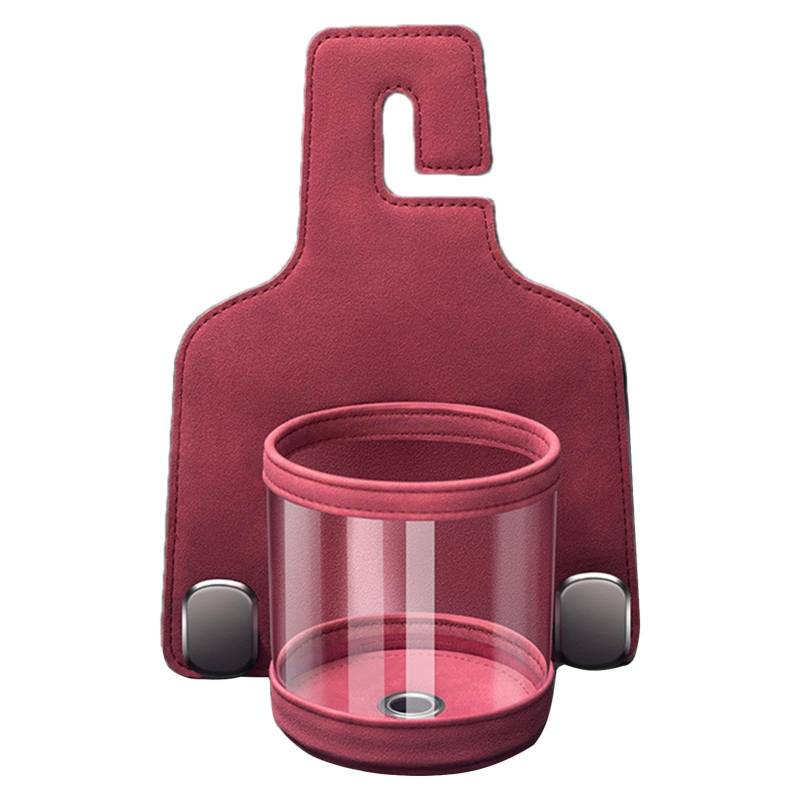 Car Seat Drink Holder, Hanging Car Beverage Holder, Car Cup Holder Hanging Accessory, Hanging Car Cup Holder with Metal Hooks, 17.8x12x8.5cm/7.01x4.72x3.35 Inches for Travel von Riaisttd