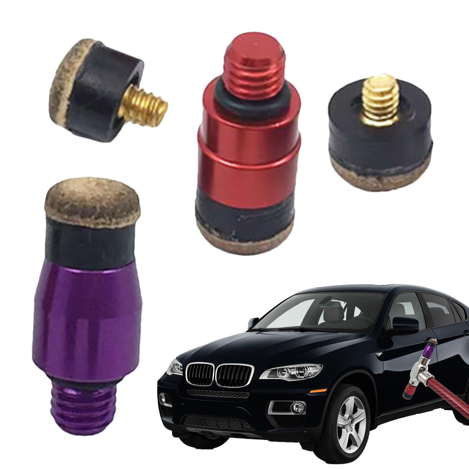 Riaisttd Auto Dent Removal Heads, Auto Dent Remover Heads, Dent Removal Tap Down Tools, Hammer Heads for Dent Removal, Deep Dent Removal Tools, Car Dent Repair Heads, Auto Body Dent Remover von Riaisttd