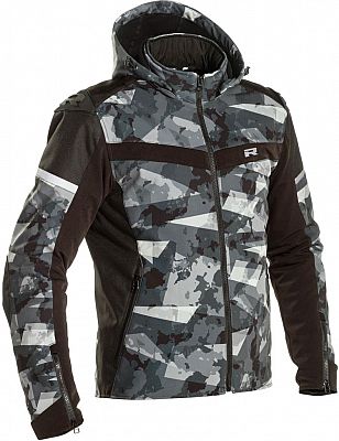 Richa  2STL Camo, Textiljacke wasserdicht - Schwarz/Hellgrau/Dunkelgrau - 5XL von Richa