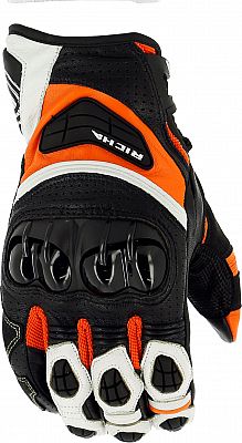 Richa 5STL, Handschuhe - Schwarz/Weiß/Orange - 3XL von Richa