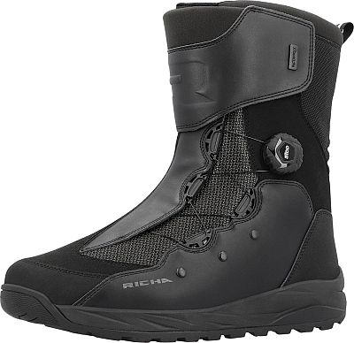 Richa Adventure X-Over Mid Atop, Stiefel wasserdicht - Schwarz - 45 EU von Richa