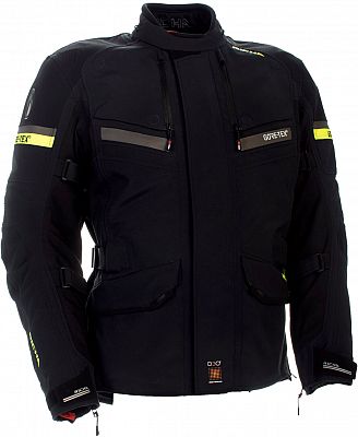 Richa Atlantic, Textiljacke Gore-Tex - Schwarz/Neon-Gelb - XXL von Richa