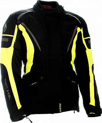 Richa Cyclone, Textiljacke Gore-Tex Damen - Grau/Neon-Gelb - 4XL von Richa