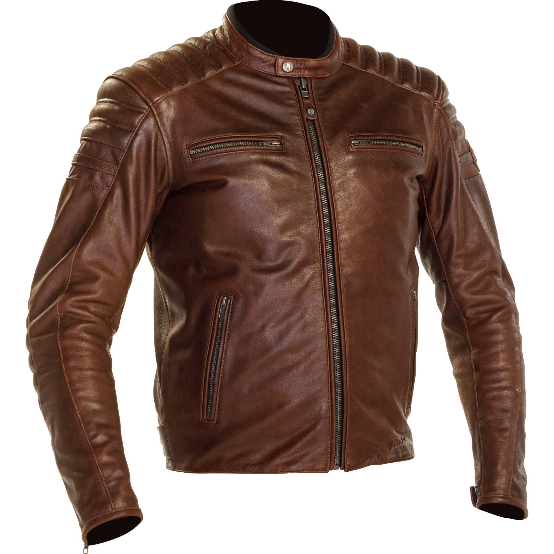 Richa Daytona 2 Lederjacke braun 50 Herren von Richa