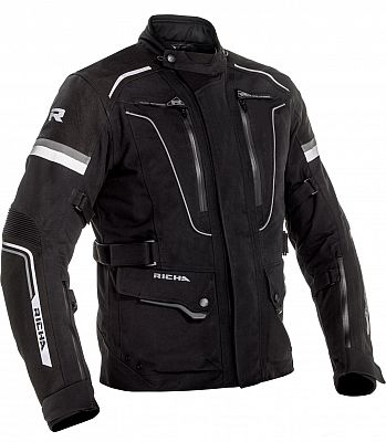 Richa Infinity 2 Pro, Textiljacke wasserdicht - Schwarz - XL von Richa