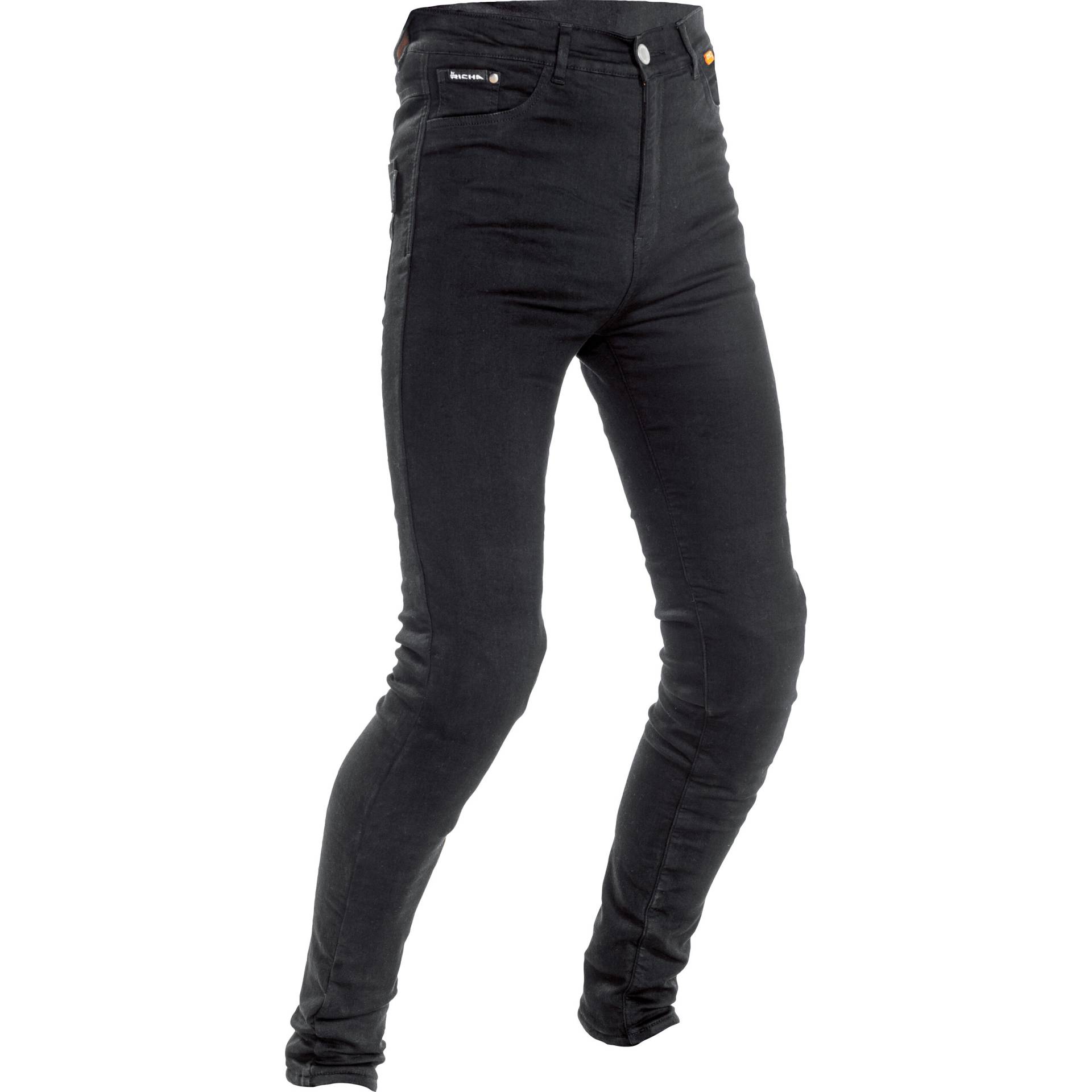 Richa Jegging Textilhose kurz schwarz 32 Herren von Richa