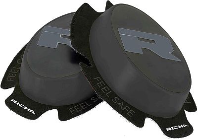 Richa Knee Sliders R, Knieschleifer - Schwarz von Richa