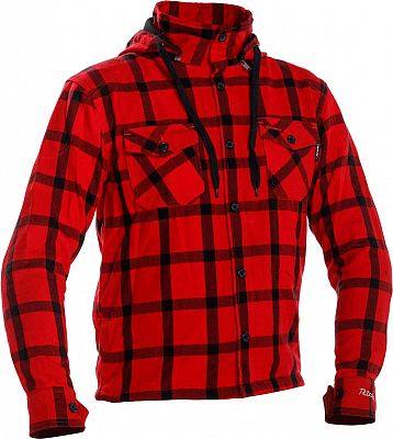 Richa Lumber, Kapuzenjacke - Rot - 3XL von Richa