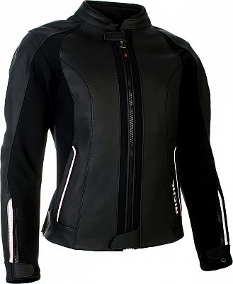 Richa Nikki, Lederjacke Damen - Schwarz/Weiß - 44 von Richa