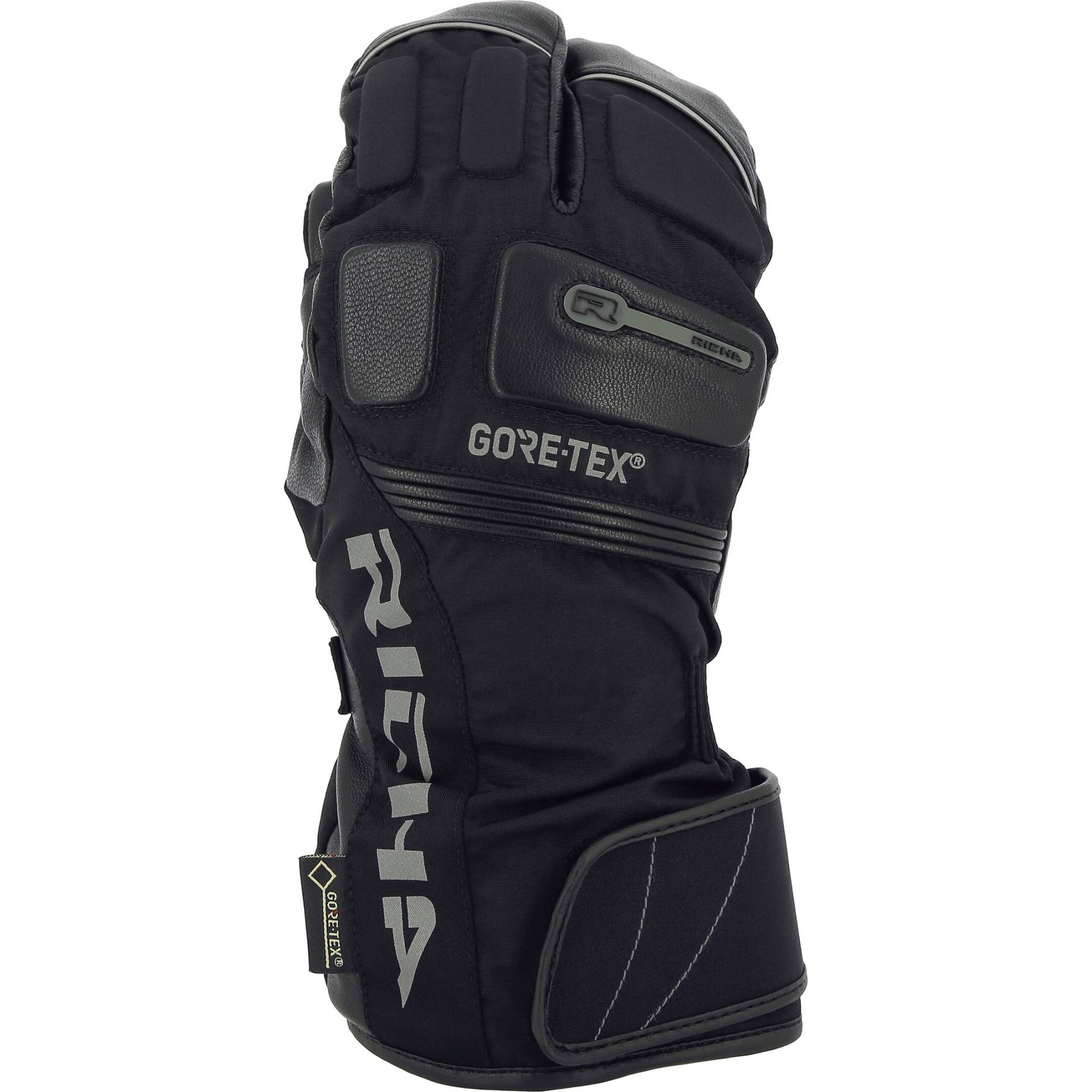 Richa Nordic 3 Finger GTX Handschuh schwarz M Herren von Richa