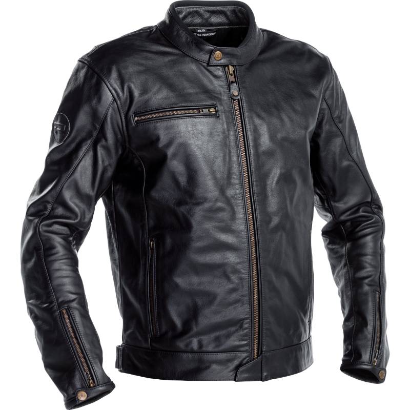 Richa Normandie Lederjacke schwarz 52 Herren von Richa