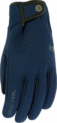 Richa Scoot Softshell, Handschuhe - Dunkelblau - XS von Richa