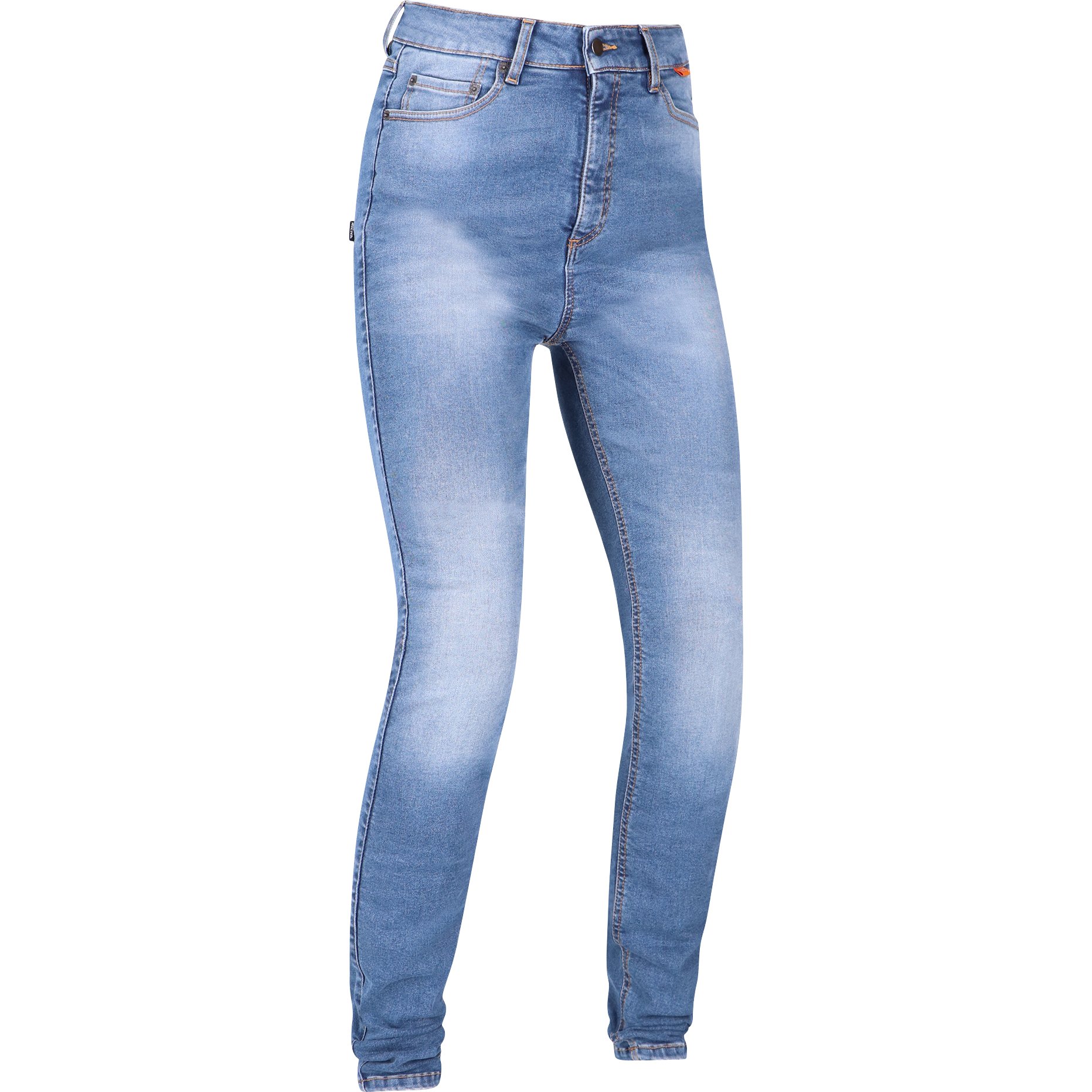 Richa Second Skin Damen Jeans kurz washed blau 30 Damen von Richa