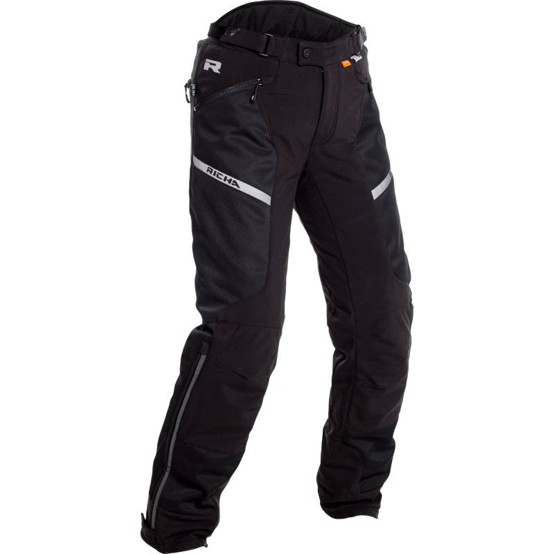 Richa Softshell Mesh Damen WP Textilhose schwarz 4XL (kurz) Damen von Richa