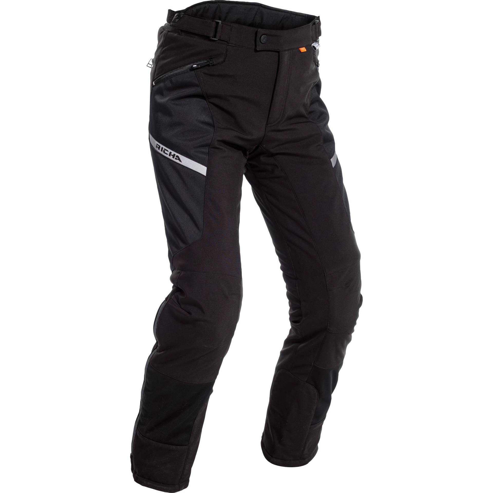 Richa Softshell Mesh WP Textilhose schwarz 2XL (lang) Herren von Richa