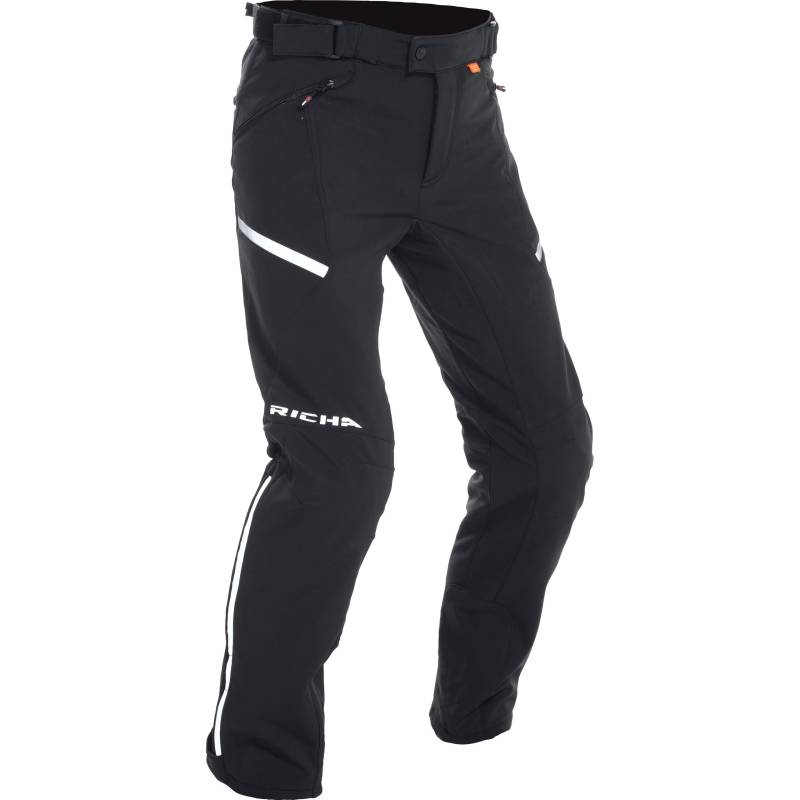 Richa Softshell Textilhose schwarz M (kurz) Herren von Richa