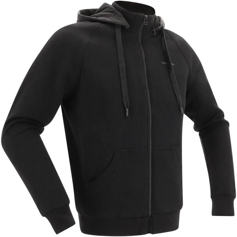 Richa Titan 2 Motorrad Zip Hoodie, schwarz, 8XL von Richa