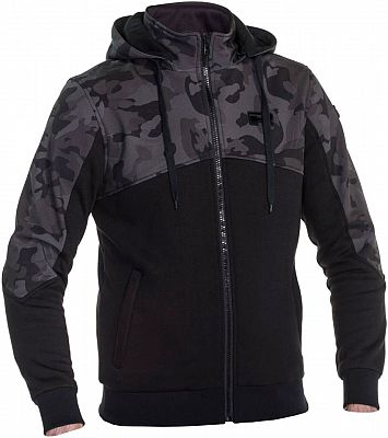 Richa Titan Core Camo, Textiljacke - Schwarz/Grau - 5XL von Richa