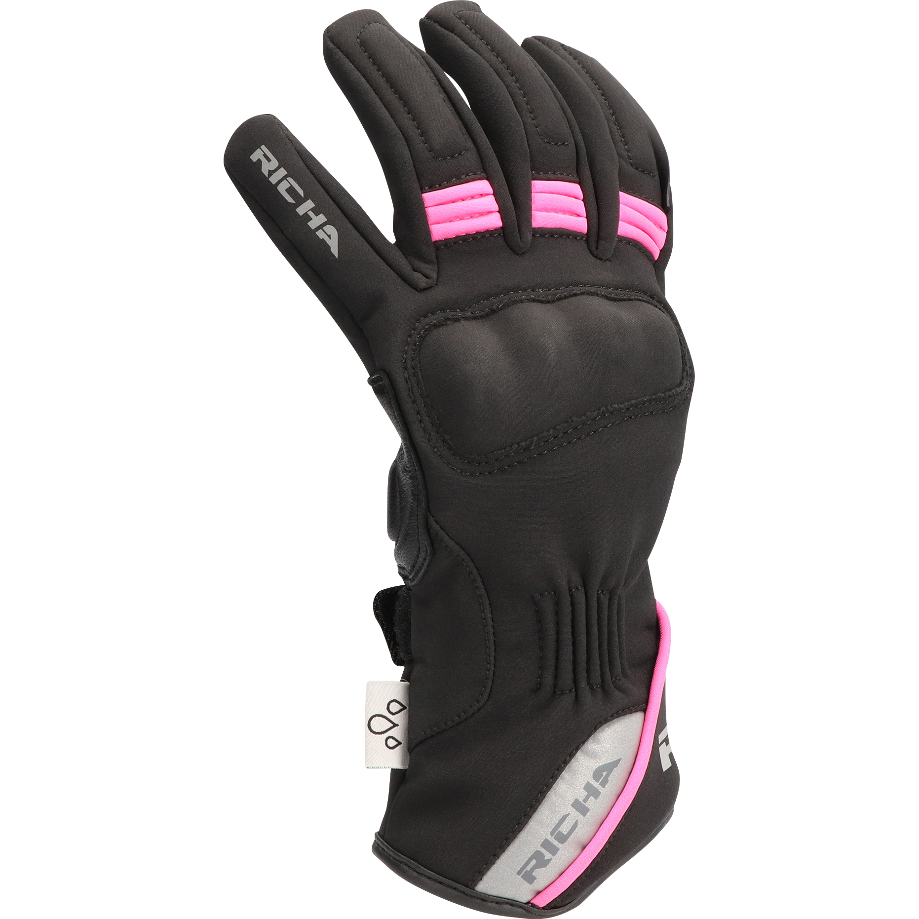 Richa Torch Damen Handschuh schwarz/pink 3XL Damen von Richa