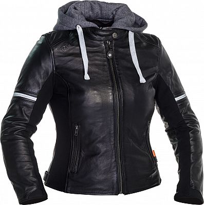 Richa Toulon 2, Lederjacke Damen - Schwarz - 34 von Richa