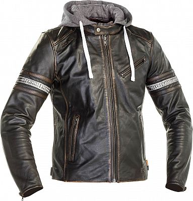 Richa Toulon 2, Lederjacke - Schwarz/Braun - 64 von Richa