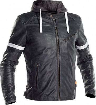 Richa Toulon 2, Lederjacke - Schwarz/Grau - 48 von Richa