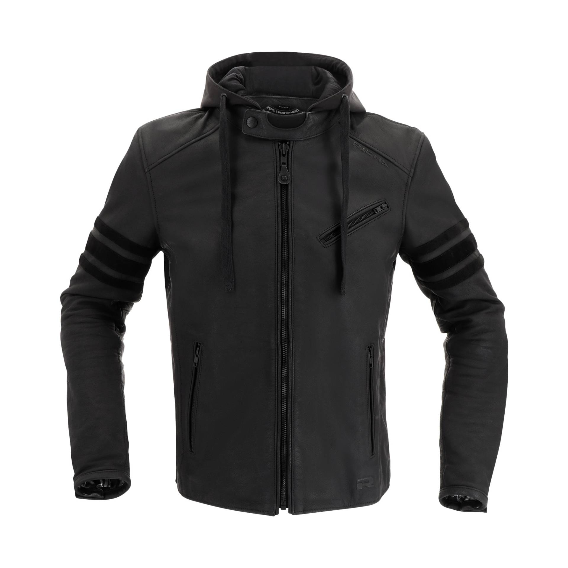 Richa Toulon Lederjacke Black Edition schwarz 46 Herren von Richa