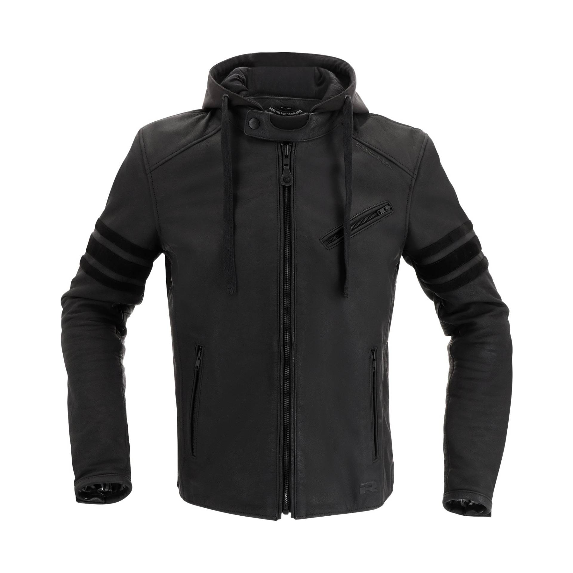 Richa Toulon Lederjacke Black Edition schwarz 54 Herren von Richa