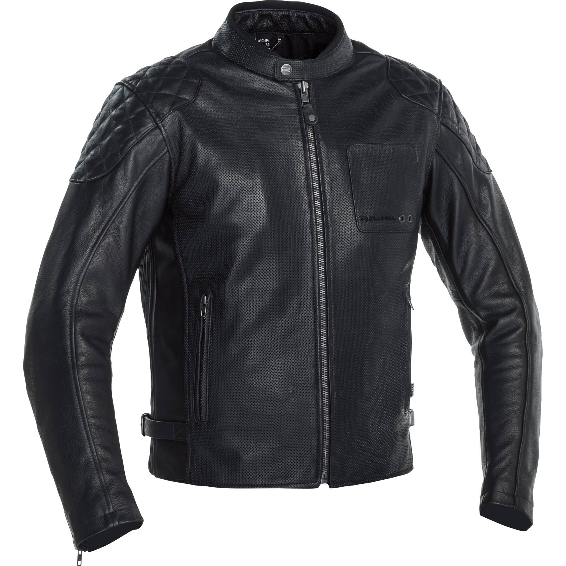 Richa Yorktown Lederjacke schwarz 56 Herren von Richa