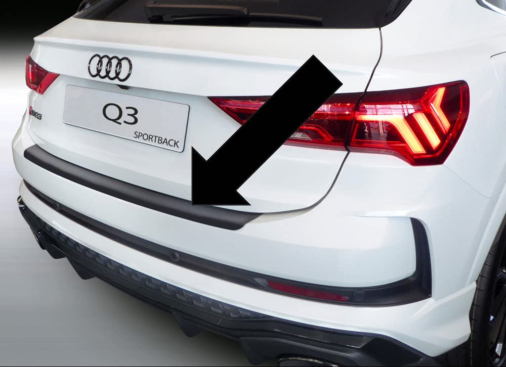 Richard Grant Mouldings Ltd. RGM Ladekantenschutz schwarz kompatibel mit Audi Q3 Sportback SUV ab Baujahr 07.2019- RBP377 von Richard Grant Mouldings Ltd.