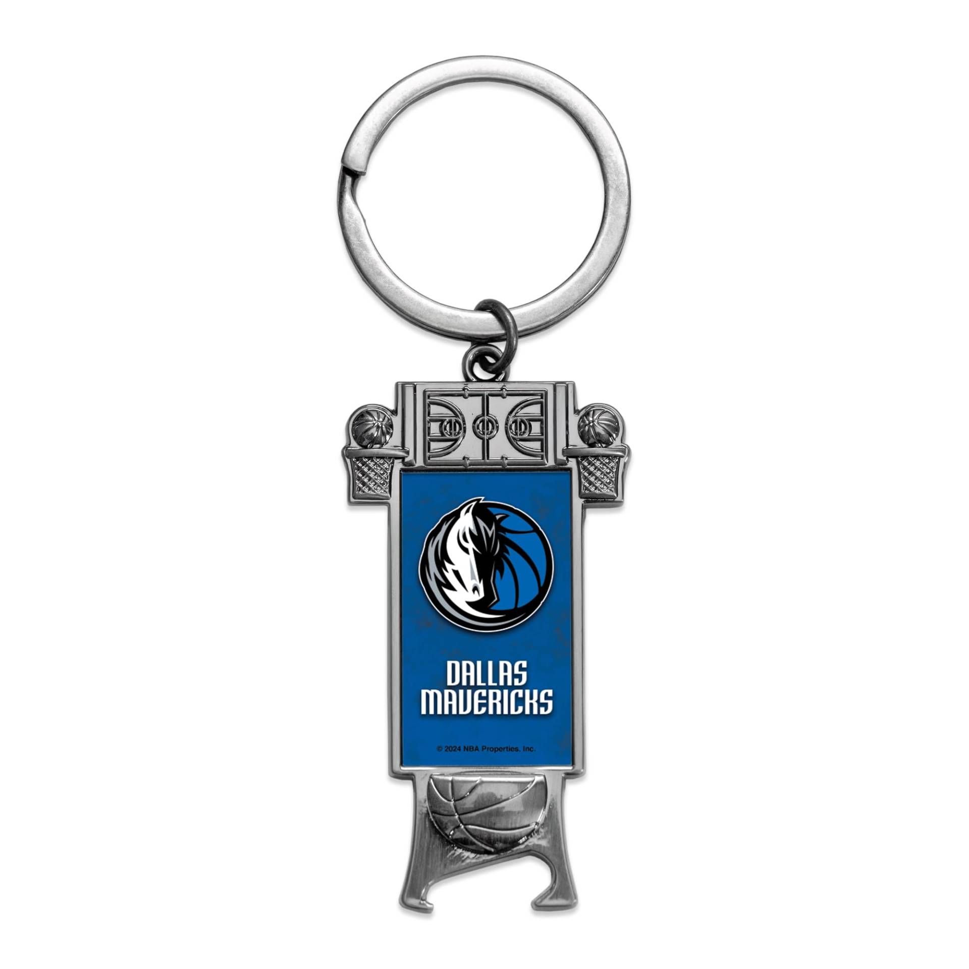 Rico Industries NBA Basketball Dallas Mavericks geformter Flaschenöffner, Schlüsselanhänger, tolles Geschenk von Rico Industries