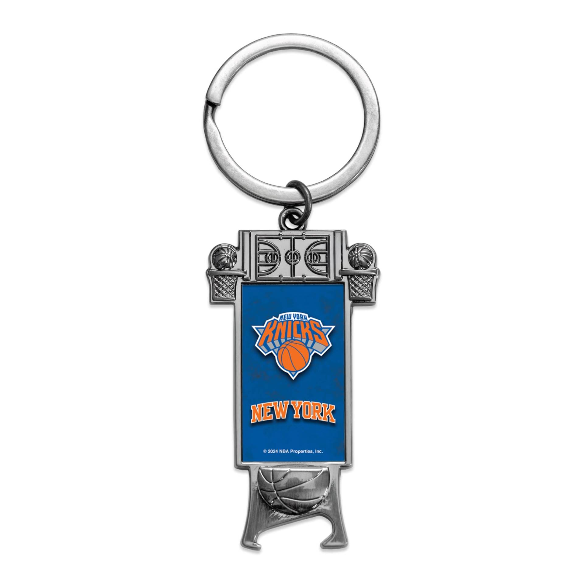 Rico Industries NBA Basketball New York Knicks geformter Flaschenöffner, Schlüsselanhänger, tolles Geschenk von Rico Industries