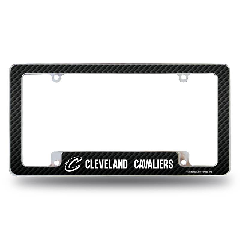 Rico Industries NBA Cleveland Cavaliers Primary 30,5 x 15,2 cm Chrom All Over Automotive Kennzeichenrahmen für Auto/LKW/SUV von Rico Industries