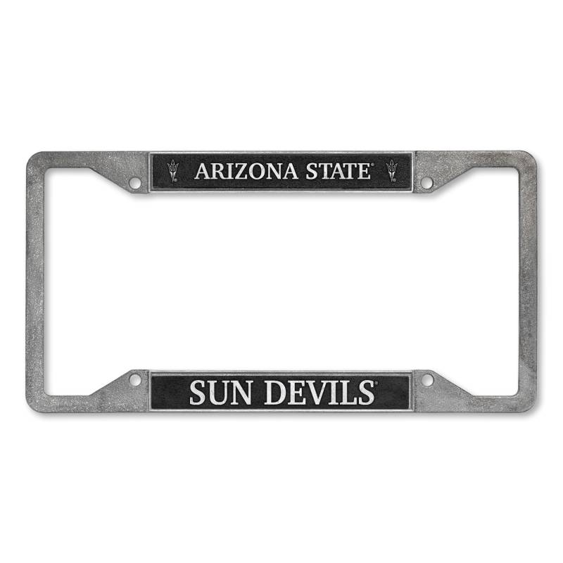 Rico Industries NCAA Arizona State Sun Devils – ASU Zinn Kennzeichenrahmen 30,5 x 15,2 cm von Rico Industries