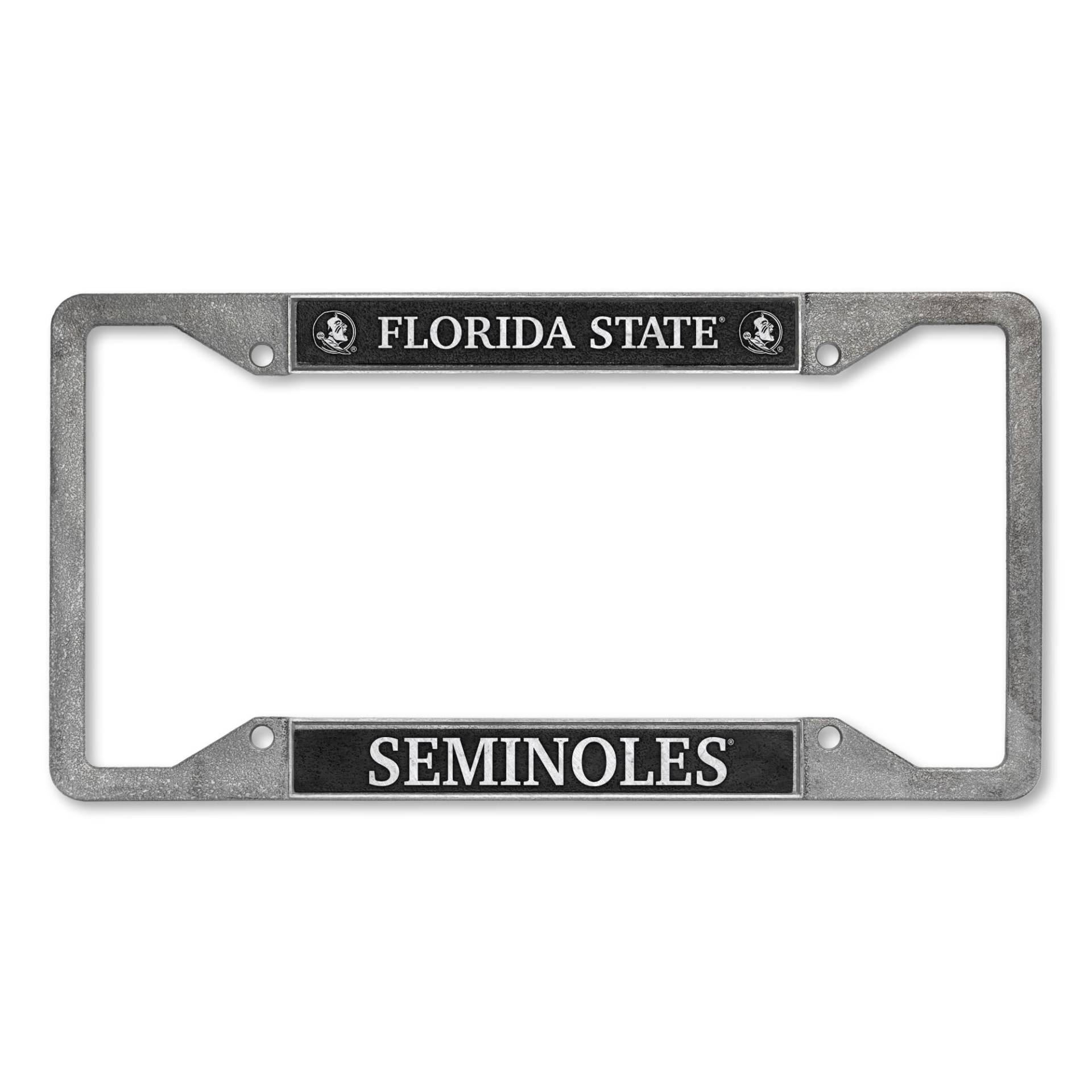 Rico Industries NCAA Florida State Seminoles Nummernschild-Rahmen aus Zinn, 30,5 x 15,2 cm von Rico Industries