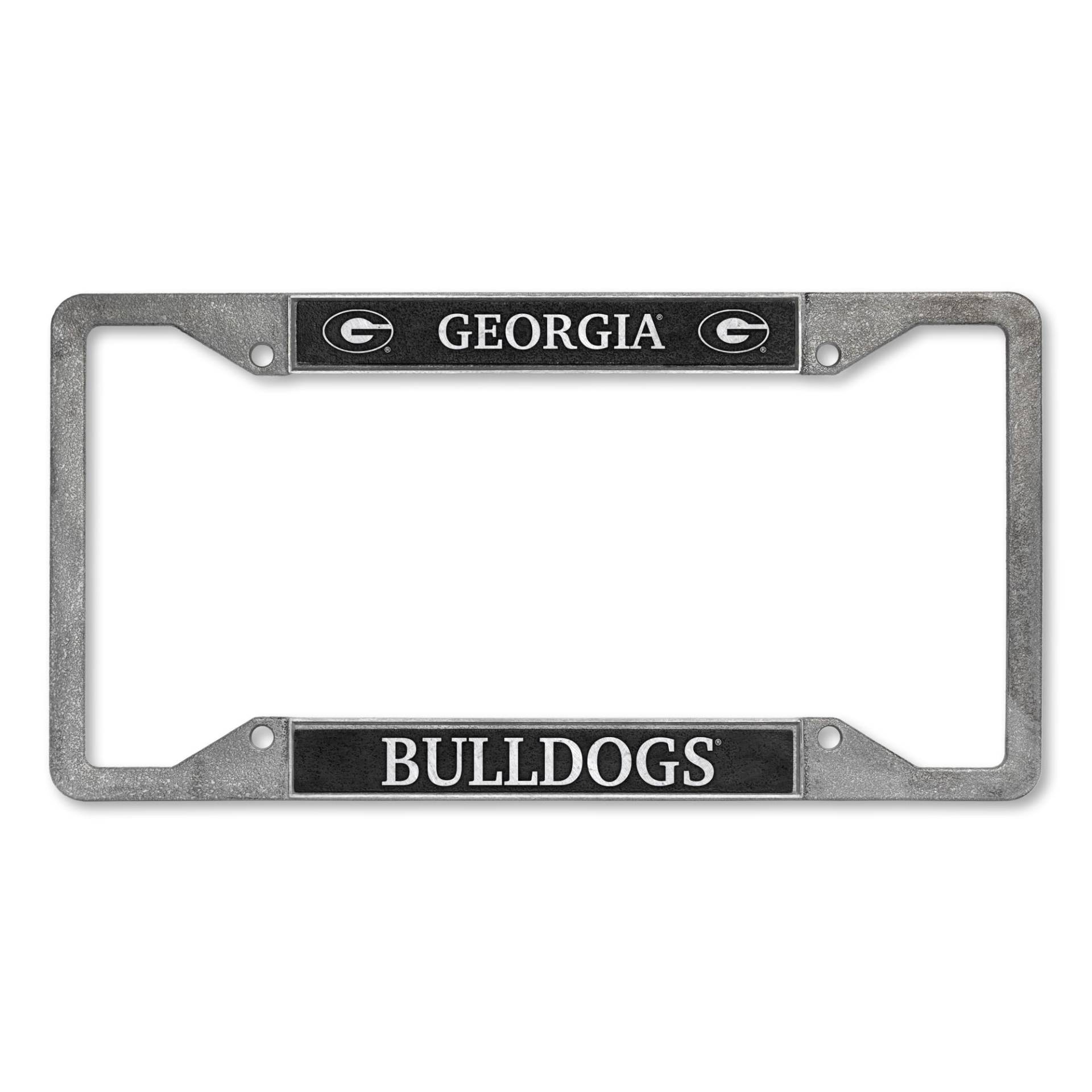 Rico Industries NCAA Georgia Bulldogs Zinn Kennzeichenrahmen 30,5 x 15,2 cm von Rico Industries