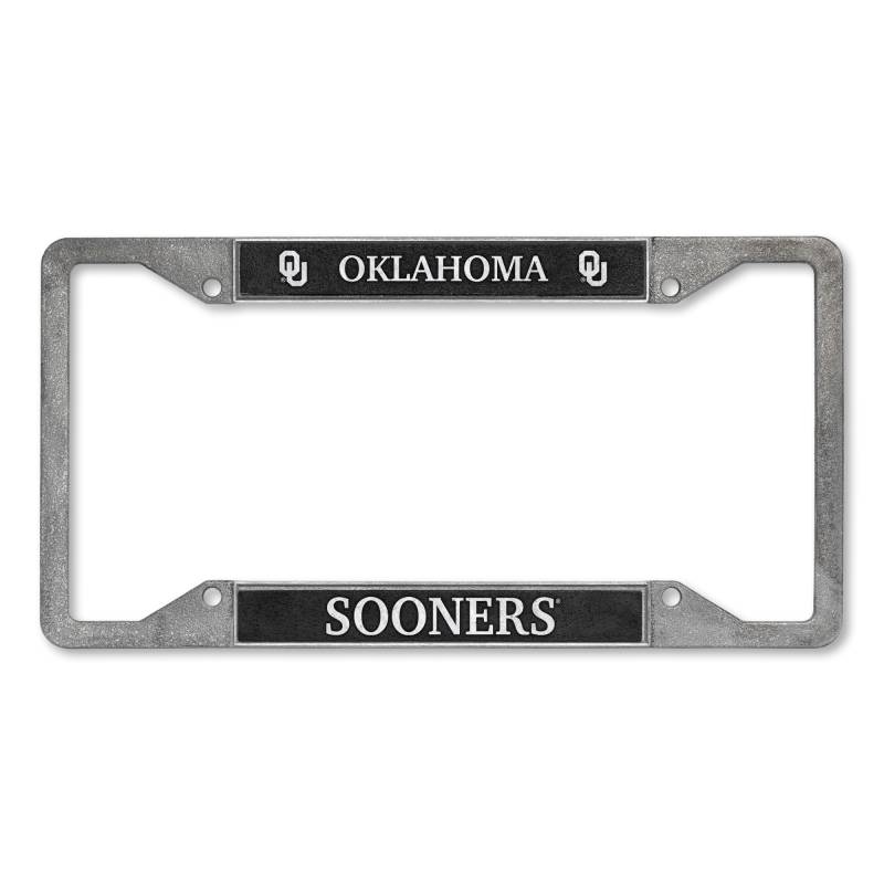 Rico Industries NCAA Oklahoma Sooners Nummernschild-Rahmen aus Zinn, 30,5 x 15,2 cm von Rico Industries