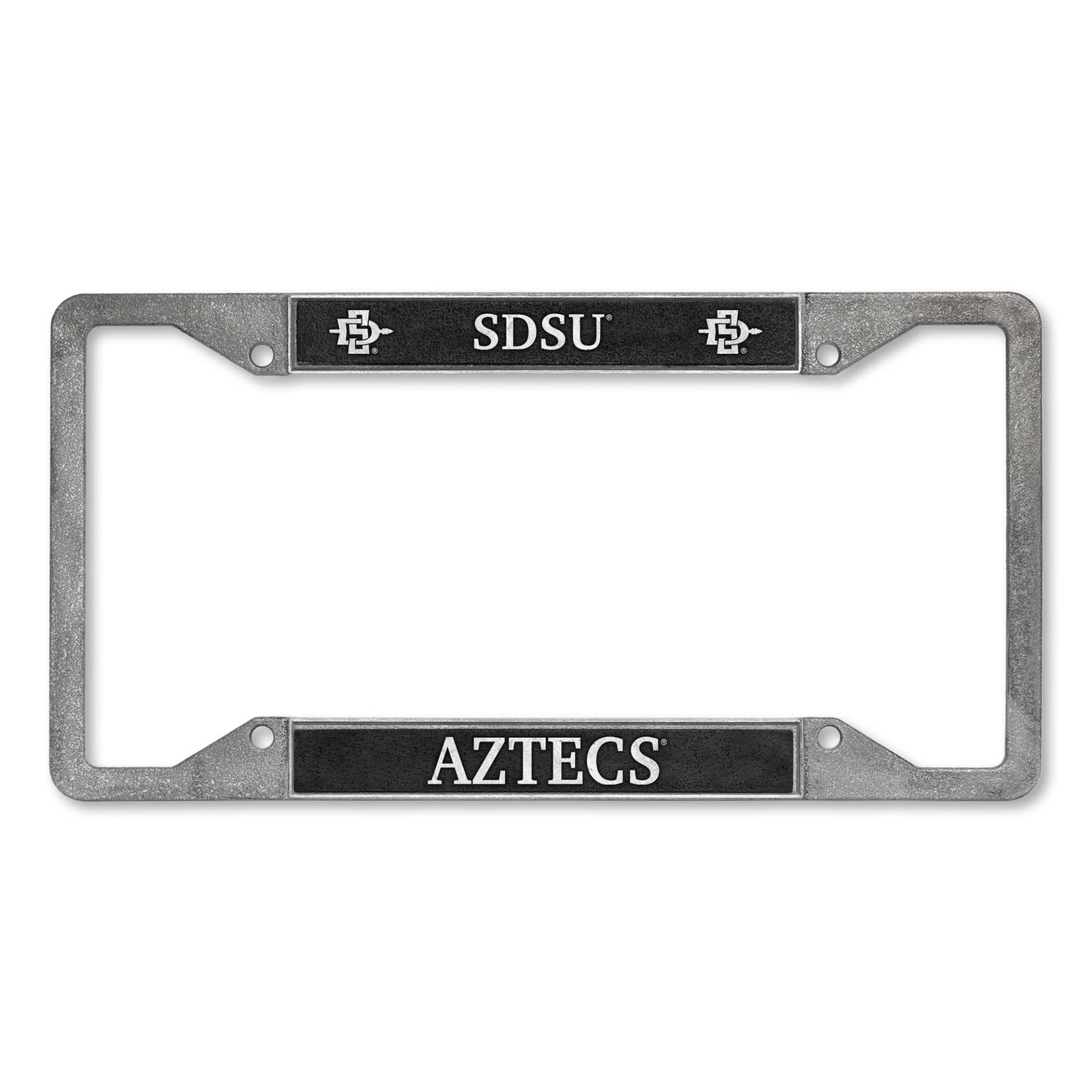 Rico Industries NCAA San Diego State Aztecs – SDSU Zinn Kennzeichenrahmen 30,5 x 15,2 cm von Rico Industries