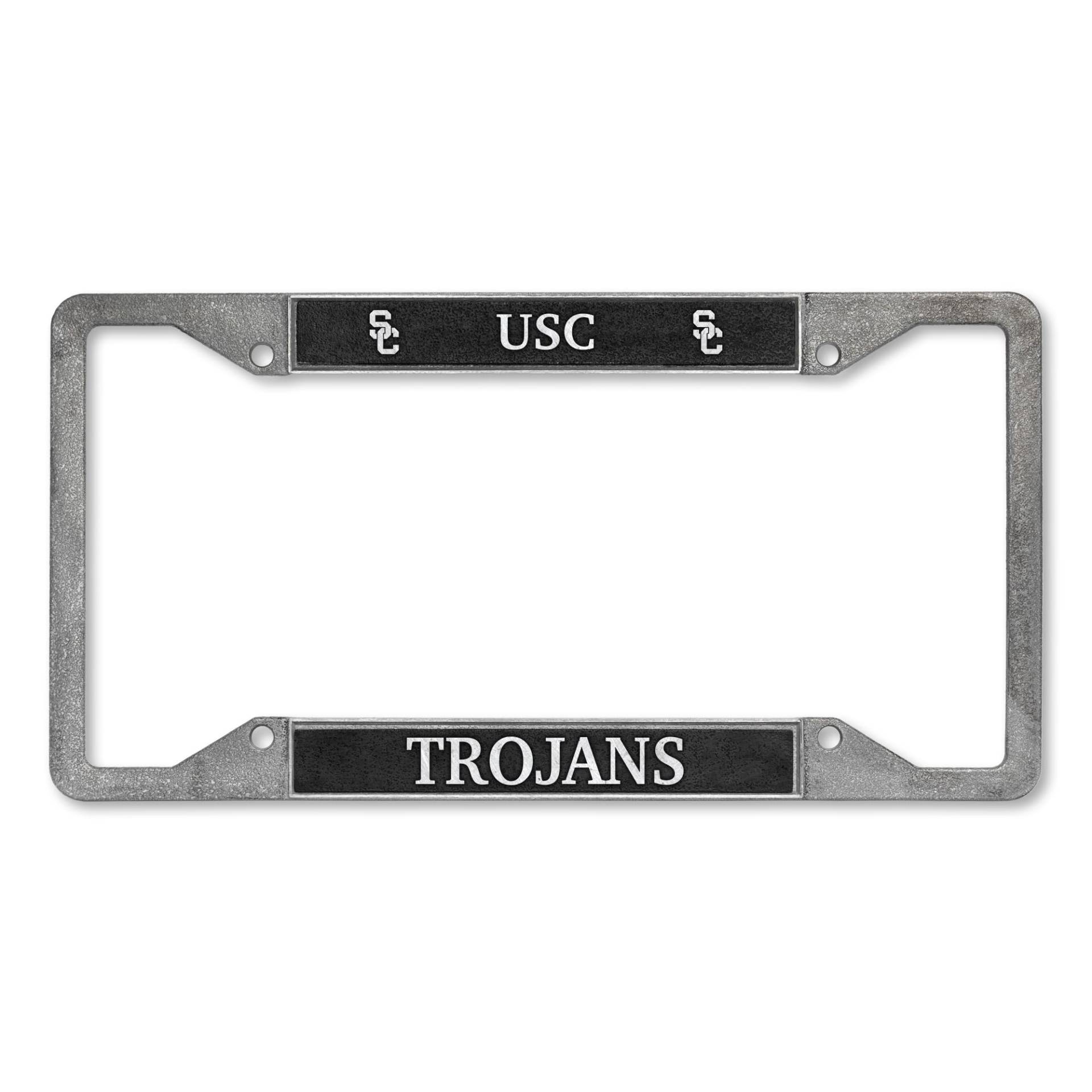 Rico Industries NCAA Southern California Trojans – USC Zinn Kennzeichenrahmen 30,5 x 15,2 cm von Rico Industries