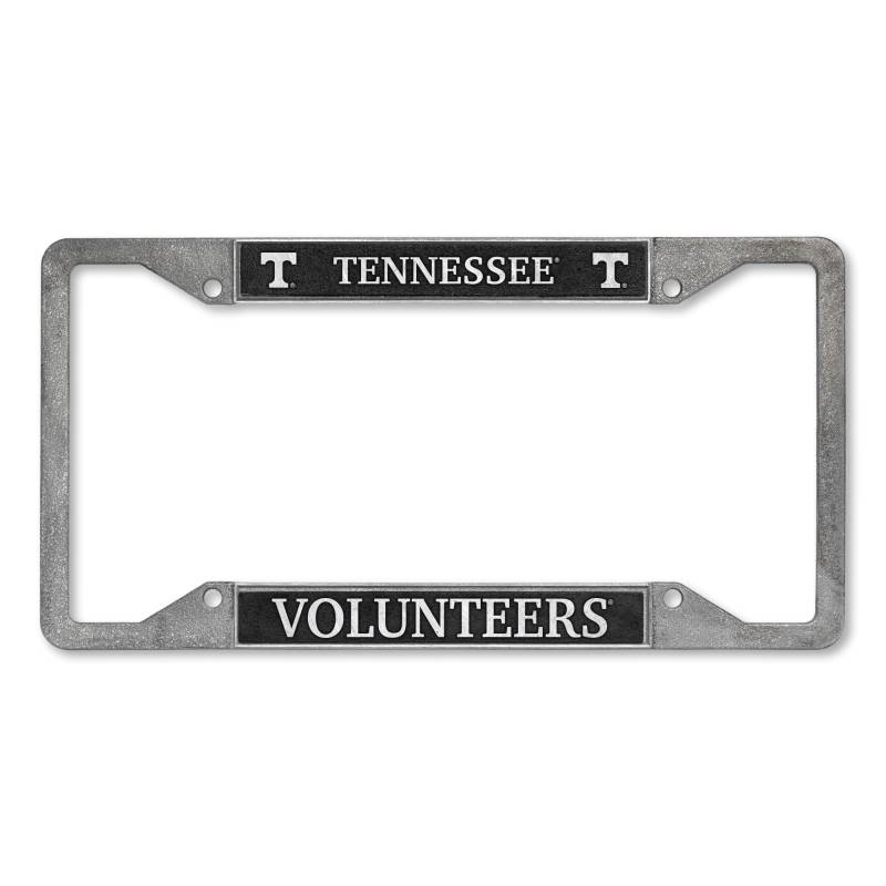 Rico Industries NCAA Tennessee Volunteers Nummernschild-Rahmen aus Zinn, 30,5 x 15,2 cm von Rico Industries