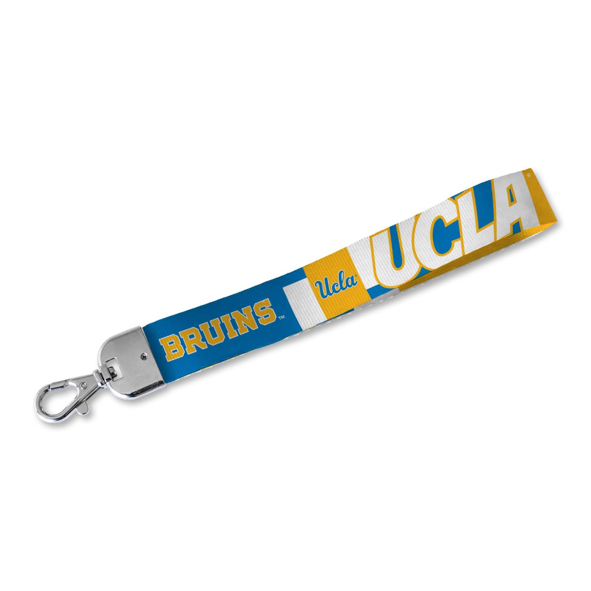 Rico Industries NCAA UCLA Bruins Handgelenk-Schlüsselband, niedlicher Handgelenkriemen, Schlüsselanhängerhalter für Damen und Herren, Autoschlüssel, Ausweise, Karten, Geldbörse, Telefon, Kamera von Rico Industries