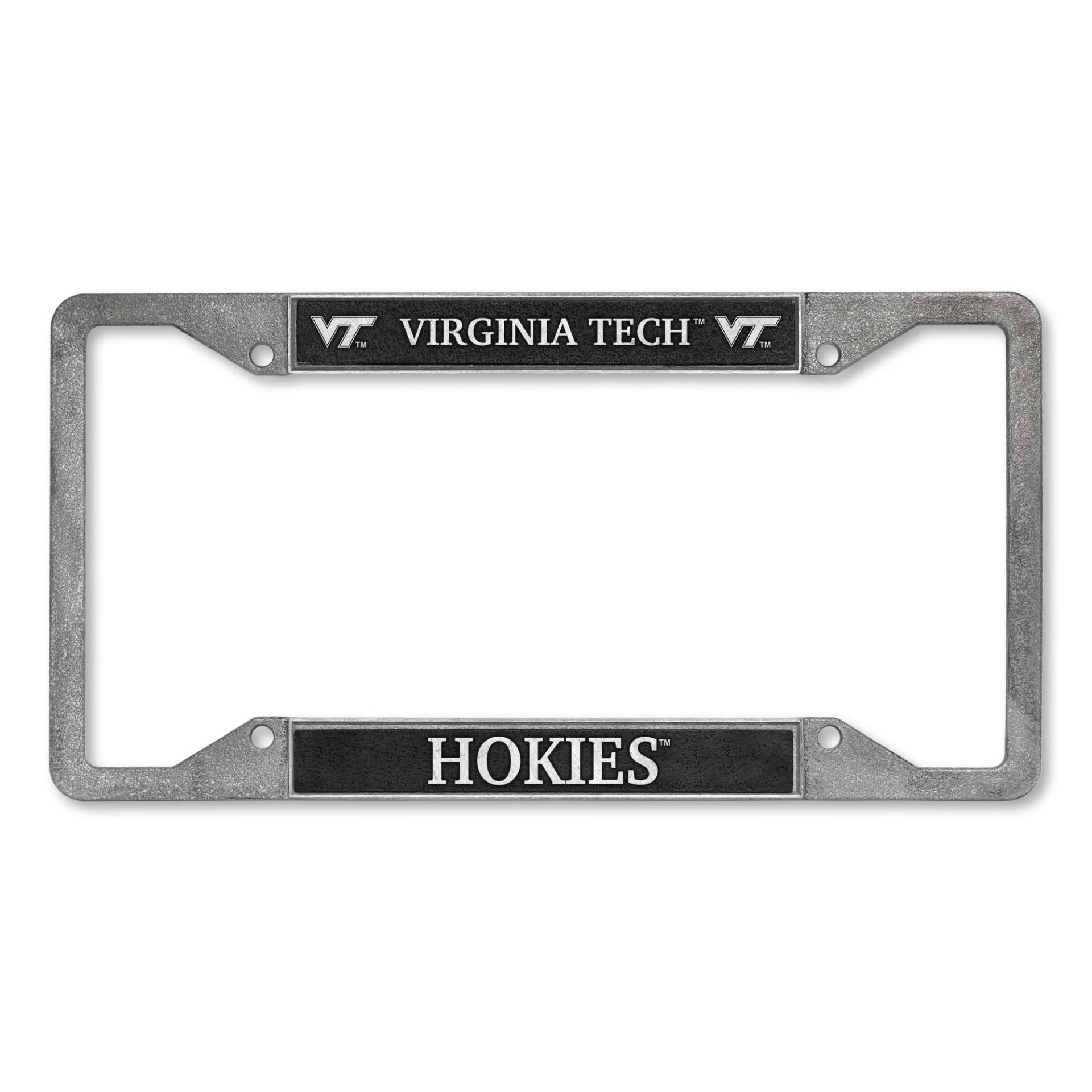 Rico Industries NCAA Virginia Tech Hokies Nummernschild-Rahmen aus Zinn, 30,5 x 15,2 cm von Rico Industries