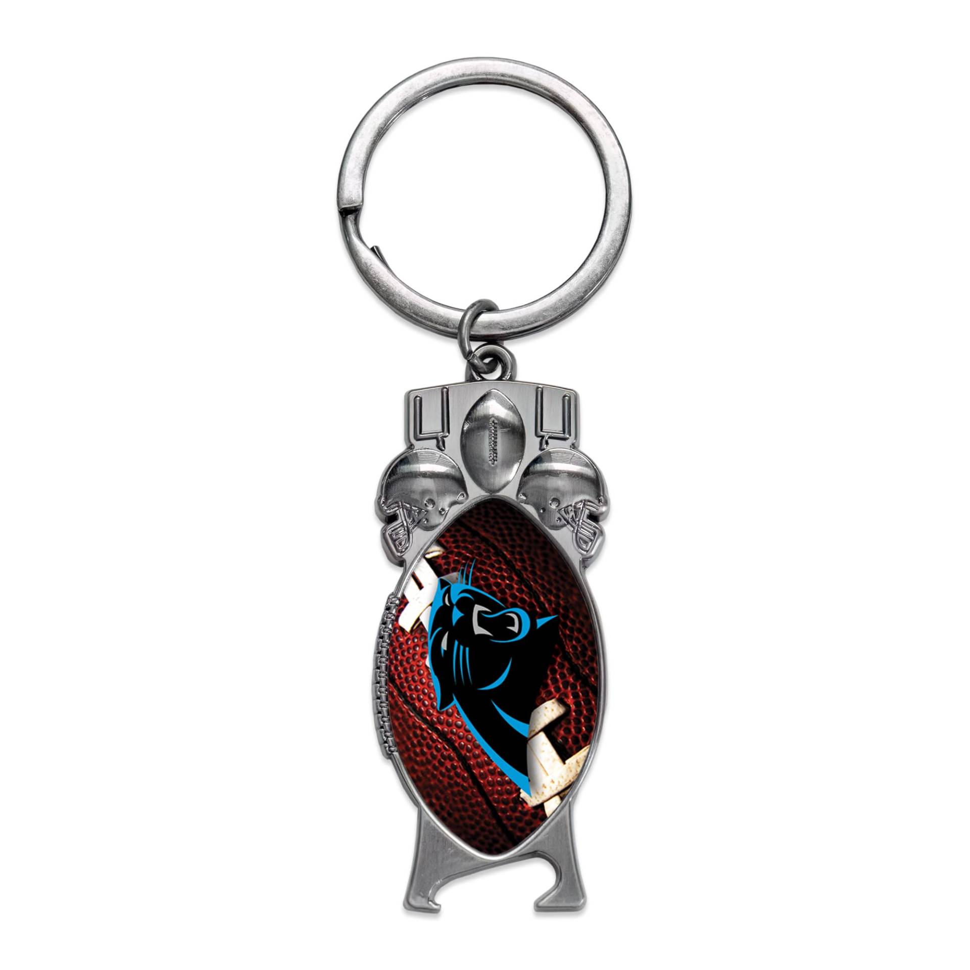 Rico Industries NFL Football Carolina Panthers geformter Flaschenöffner, Schlüsselanhänger, tolles Geschenk von Rico Industries