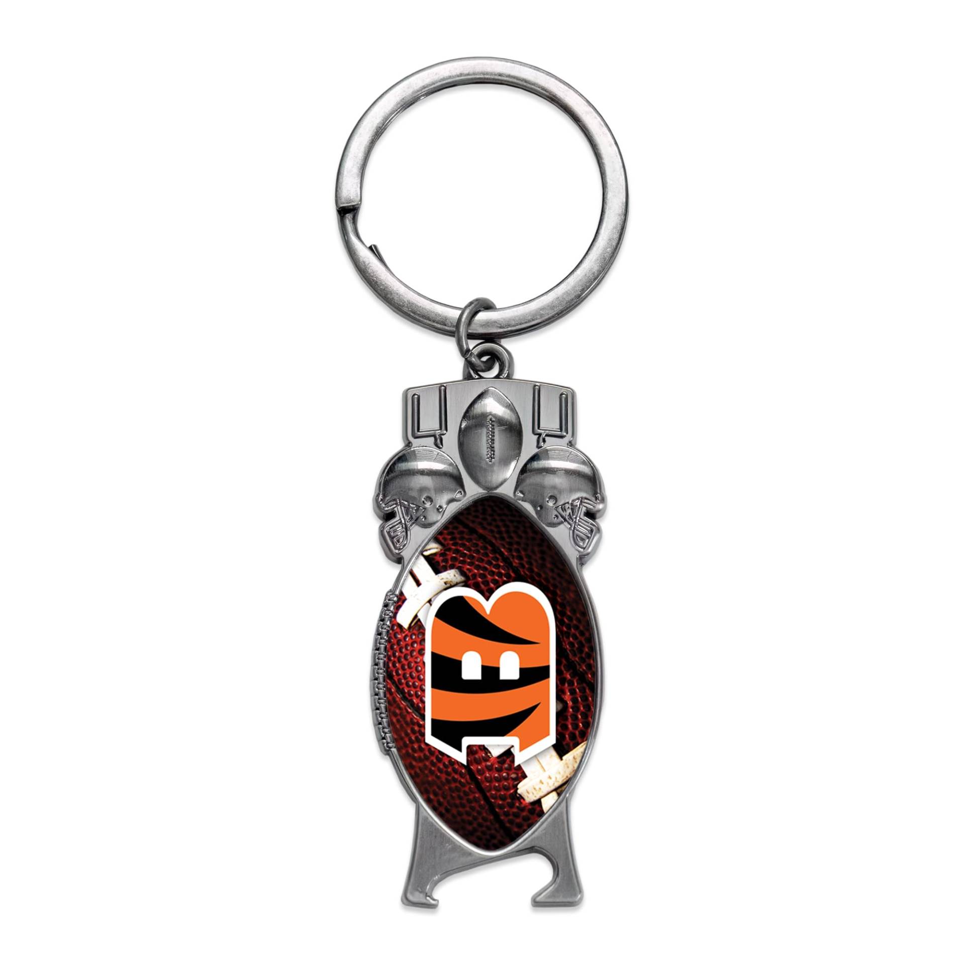 Rico Industries NFL Football Cincinnati Bengals geformter Flaschenöffner, Schlüsselanhänger, tolles Geschenk von Rico Industries