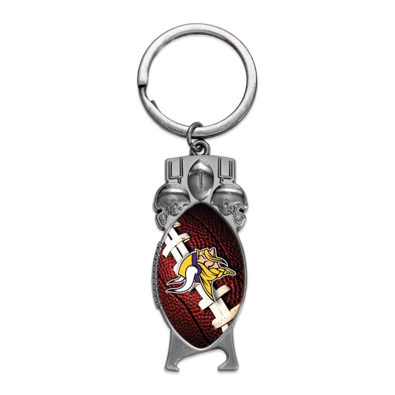 Rico Industries NFL Football Minnesota Vikings geformter Flaschenöffner, Schlüsselanhänger, tolles Geschenk von Rico Industries