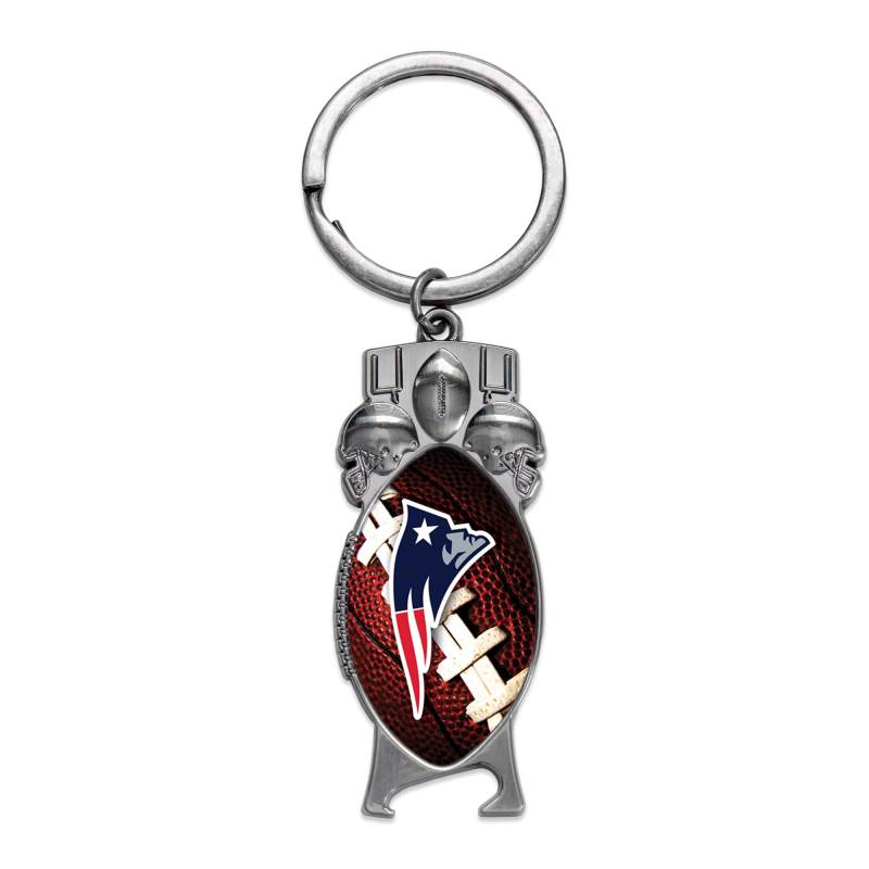 Rico Industries NFL Football New England Patriots geformter Flaschenöffner Schlüsselanhänger – tolles Geschenk von Rico Industries