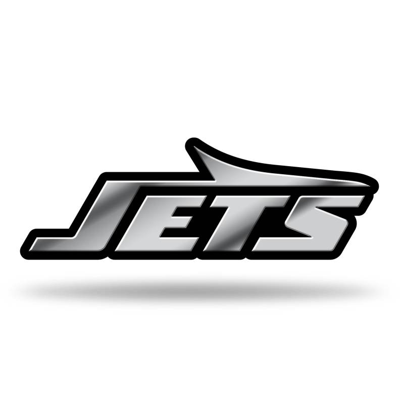 Rico Industries NFL Football New York Jets Standard Oval 8,9 x 12,7 cm Kunststoff-Emblem von Rico Industries